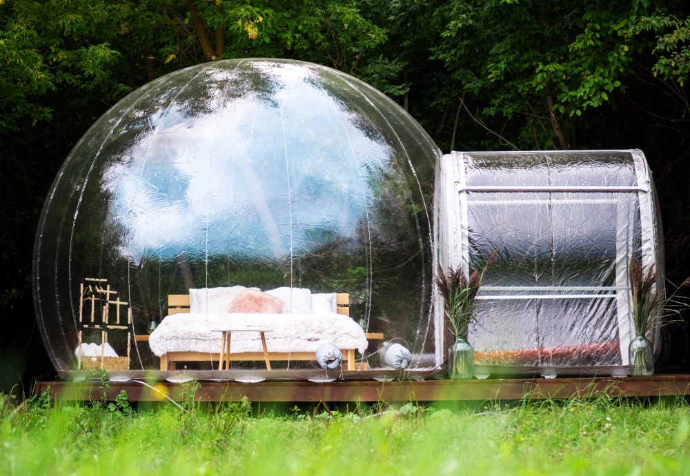 best transparent inflatable bubble tent